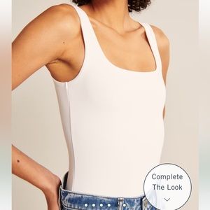 Abercrombie & Fitch Seamless Fabric Tank Bodysuit